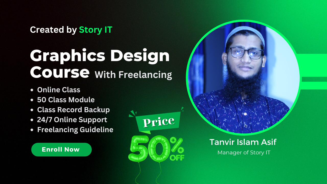 Professional Graphics Design Course by Story IT